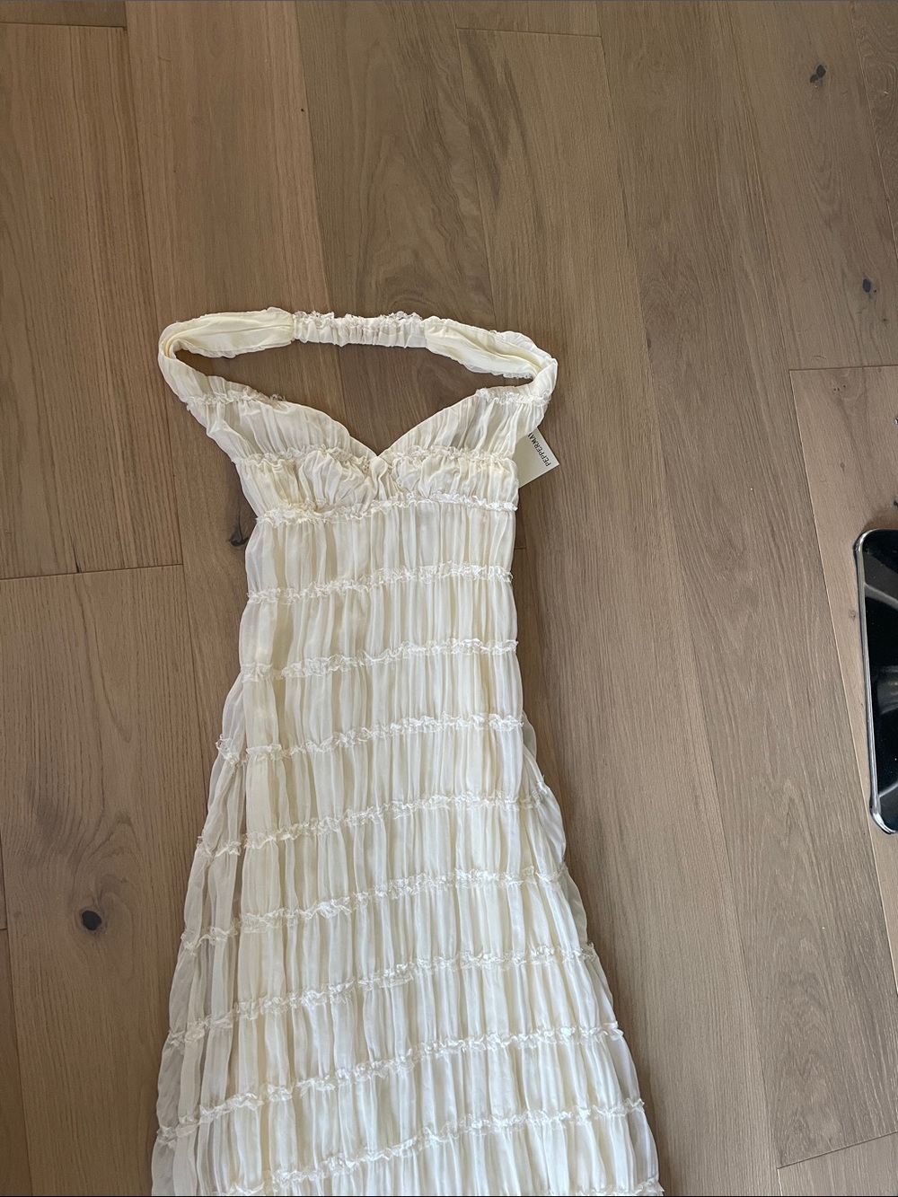 Embrace Maxi Dress - Ivory -
Peppermayo US size US2 new never worn - Picture 6 of 7